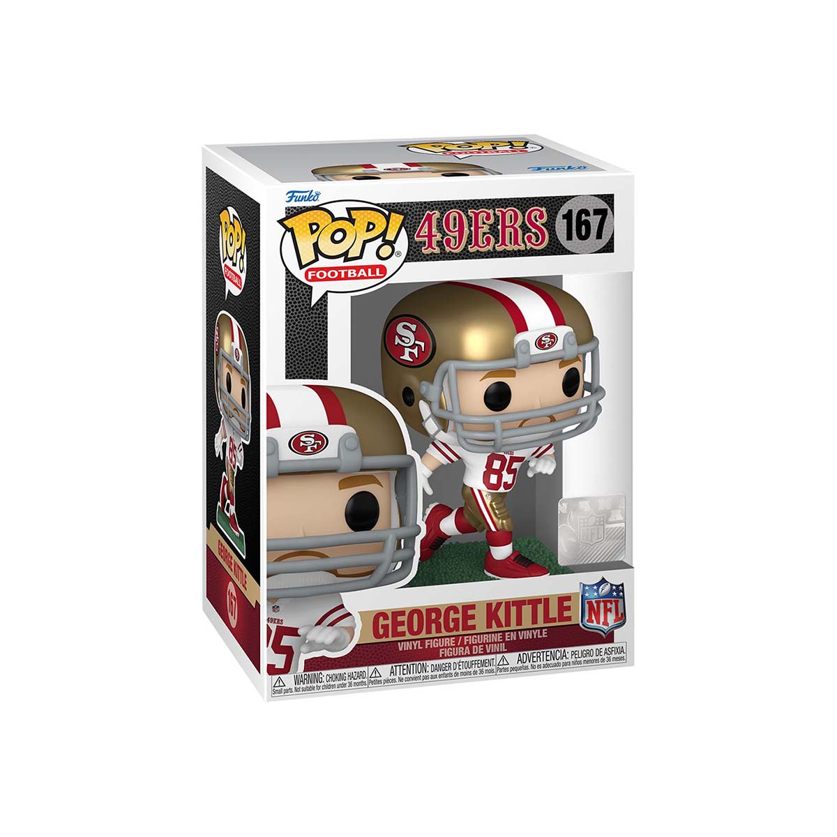 Funko POP! NFL 49ers George Kittle (White Jersey)