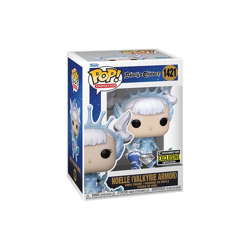 Funko POP! Black Clover Noelle (Valkyrie Armor) Diamond Glitter EE Exclusive
