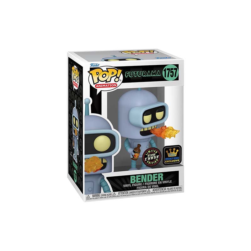 Funko POP! Futurama Bender (Glow Chase) Specialty Series