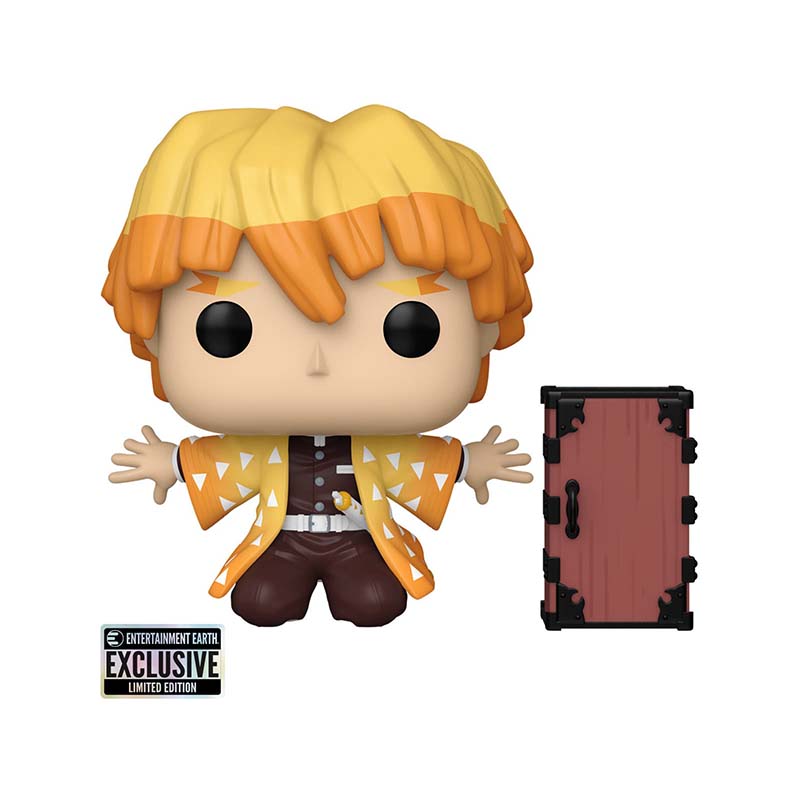 Funko POP! Demon Slayer Zenitsu Protecting Nezuko's Box EE Exclusive