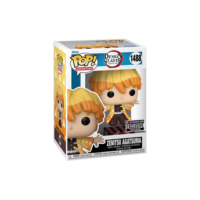 Funko POP! Demon Slayer Zenitsu Protecting Nezuko's Box EE Exclusive