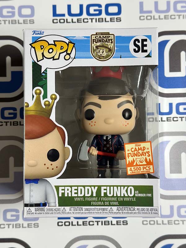 Funko POP! Freddy Funko as Number Five CAMP FUNDAYS LE4500 Exclusive