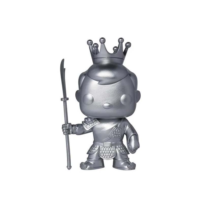 Funko POP! Asia Freddy Funko as Guan Yu Silver Metallic China Con 2021 Exclusive