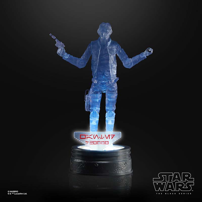 Hasbro Star Wars The Black Series Han Solo Holocomm (Light-Up) Holopuck