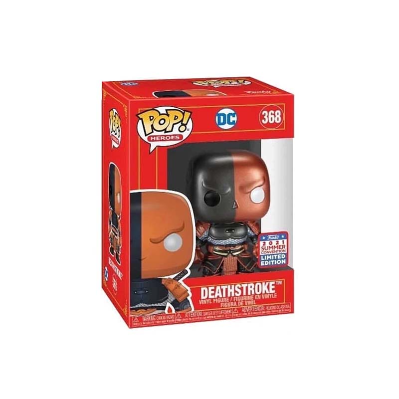 Funko POP! Imperial Deathstroke (Metallic) 2021 Summer Convention Asia Exclusive