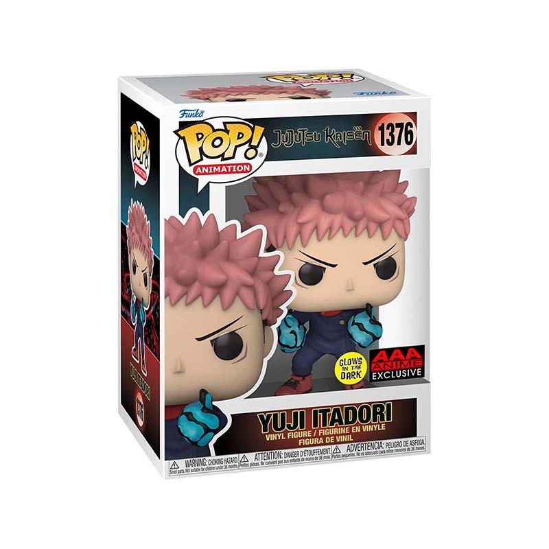 Funko POP! Jujutsu Kaisen - Yuji Itadori Divergent Fist GITD AAA Exclusive