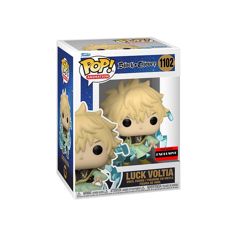 Funko POP! Animation Black Clover Luck Voltia (Common) AAA Anime Exclusive