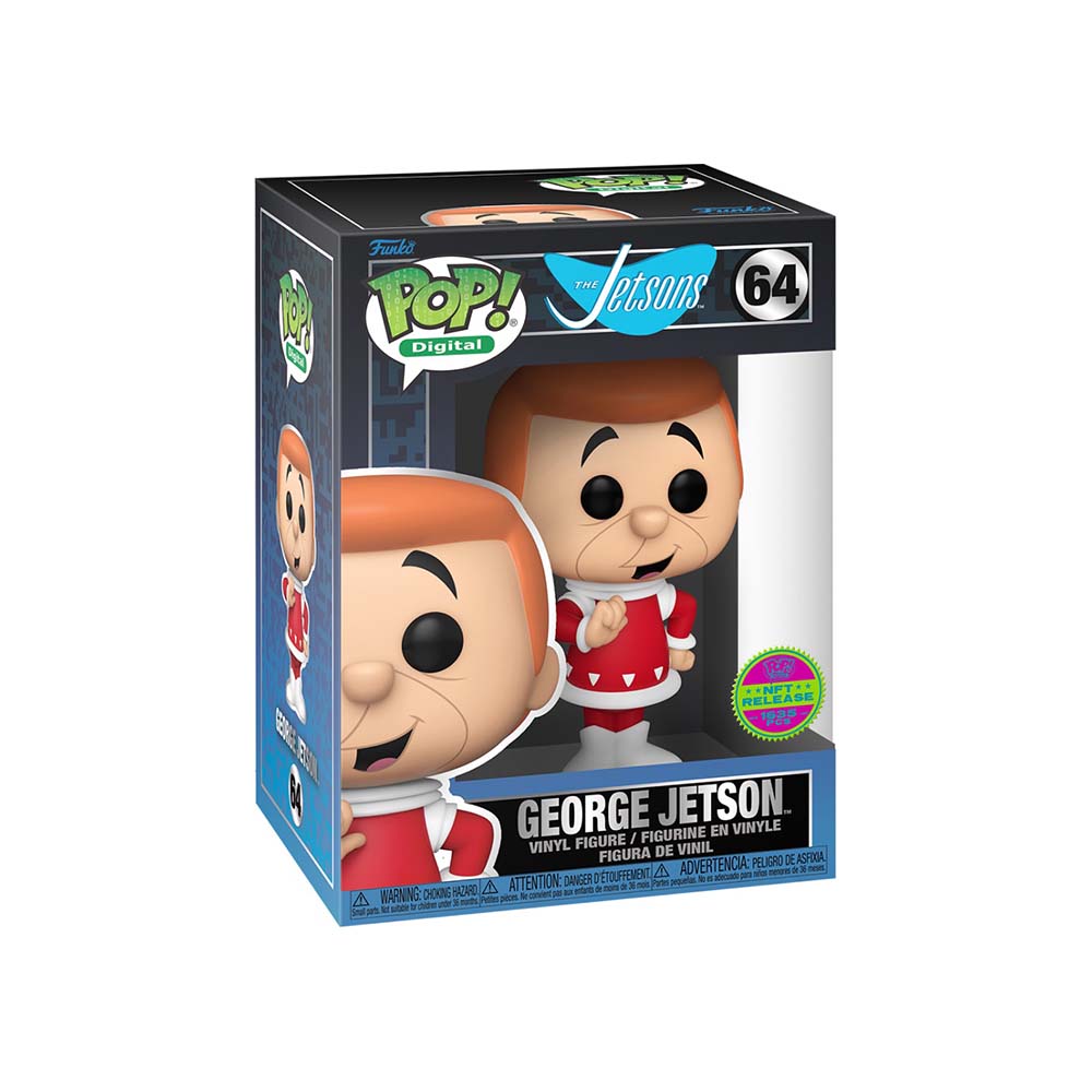 Funko POP! Digital George Jetson (Flying Suit) NFT Release Exclusive LE1635