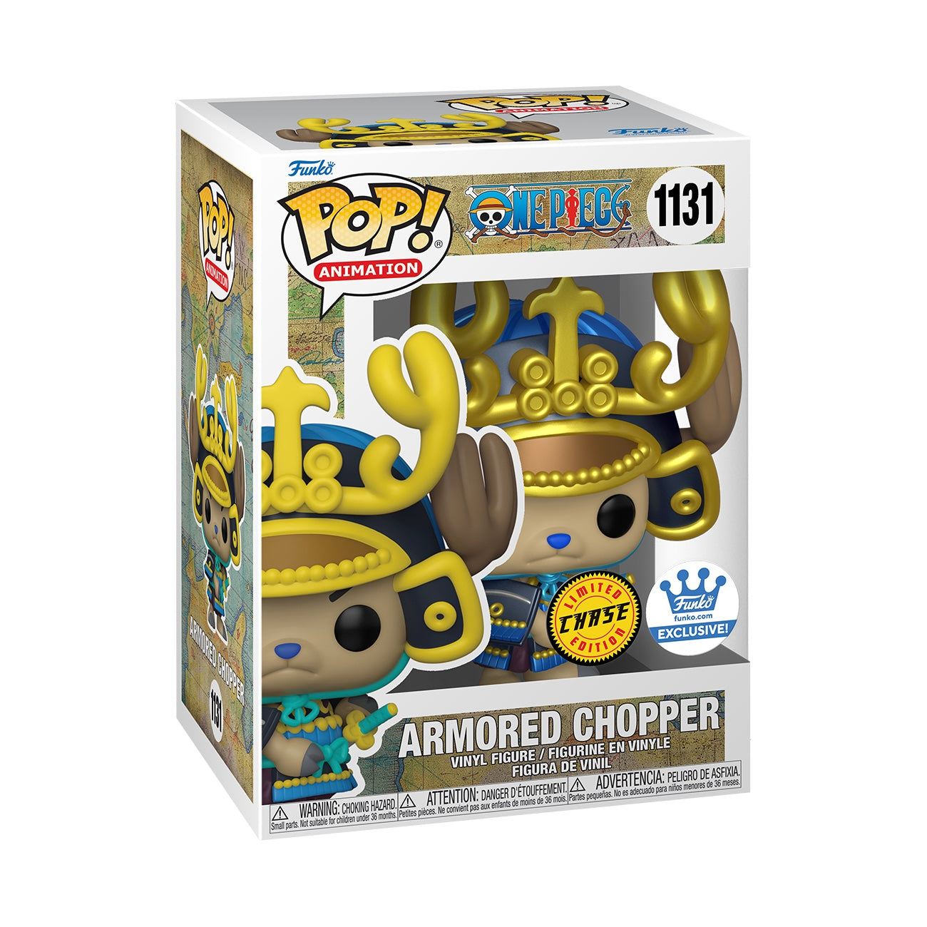 Funko POP! One Piece - Armored Chopper Metallic (Chase) Funko Shop Exclusive