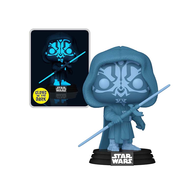 Funko POP! Star Wars Hologram Darth Maul GITD Specialty Series