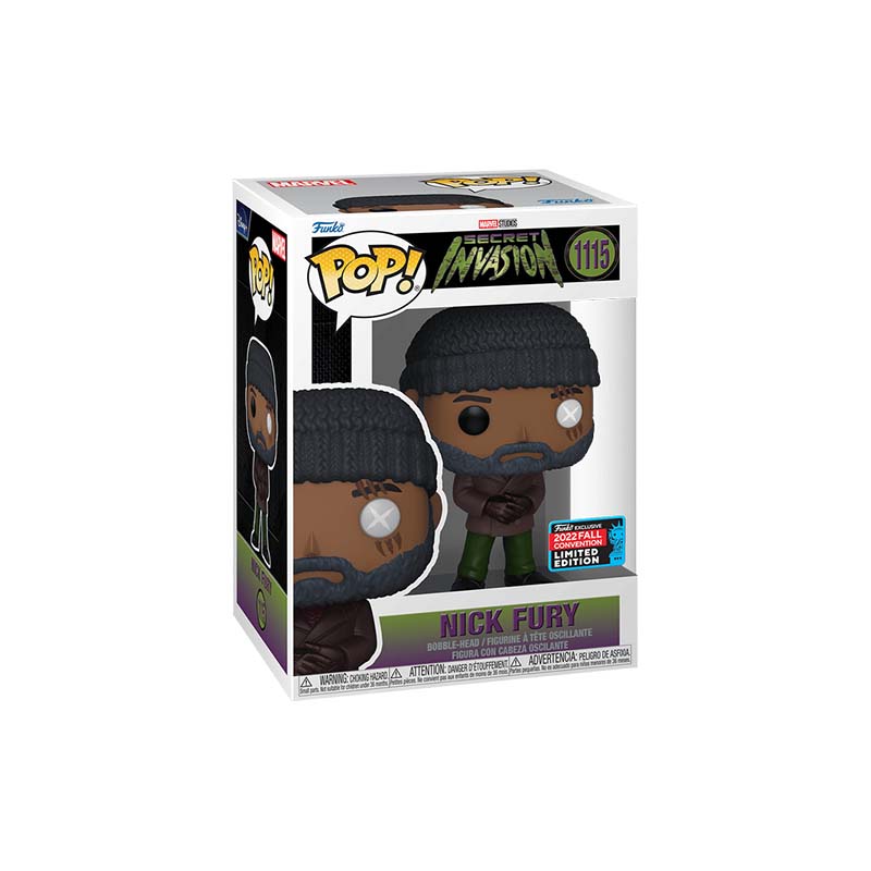 Funko POP! Secret Invasion Nick Fury 2022 Fall Convention Exclusive