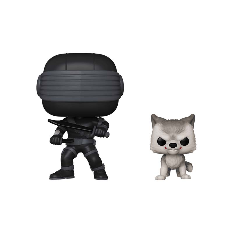 Funko POP! GI Joe Snake Eyes w/ Timber Wolf Funko Shop Exclusive