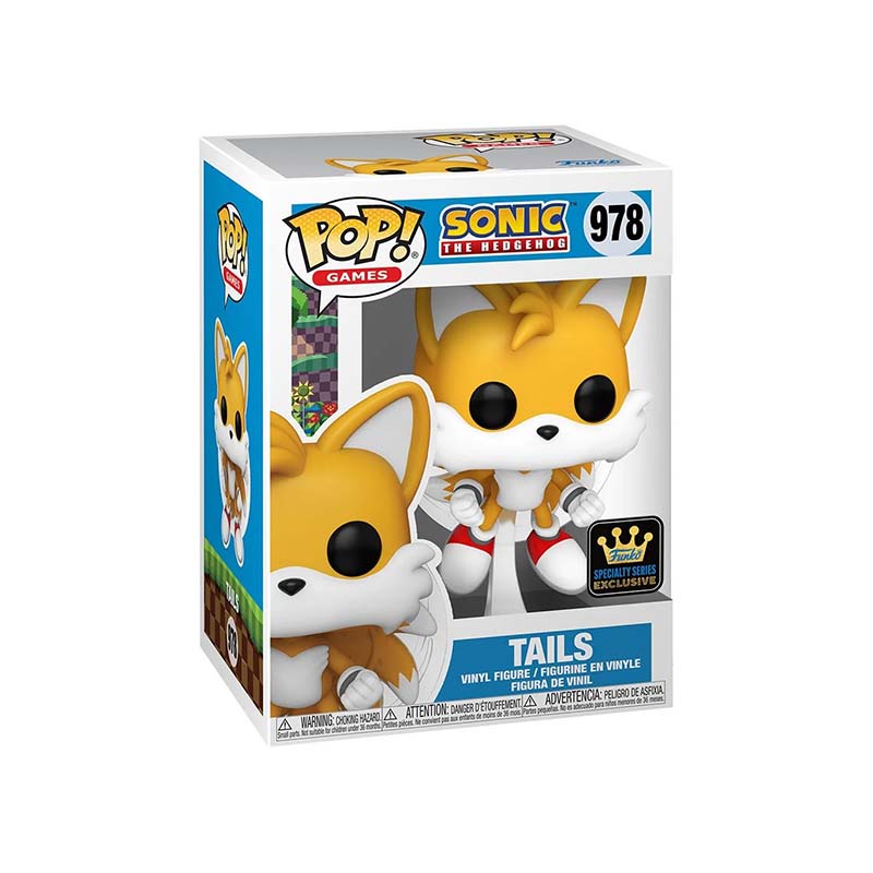 Funko POP! Sonic the Hedgehog Tails Flying (Common) Specialty Series