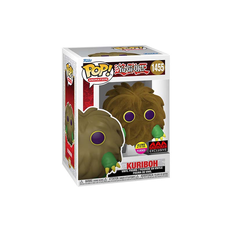 Funko POP! Yu-Gi-Oh Kuriboh Flocked GITD AAA Exclusive