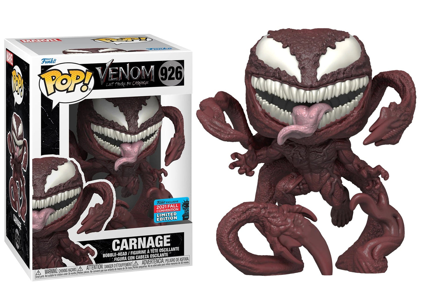 Funko POP! Venom Let There be Carnage - Carnage NYCC 2021 Shared Exclusive