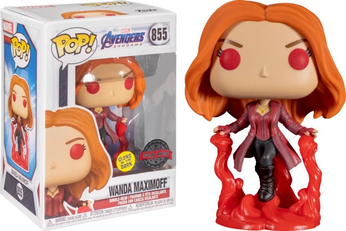 Funko POP! Avengers Endgame Wanda Maximoff GITD Special Edition