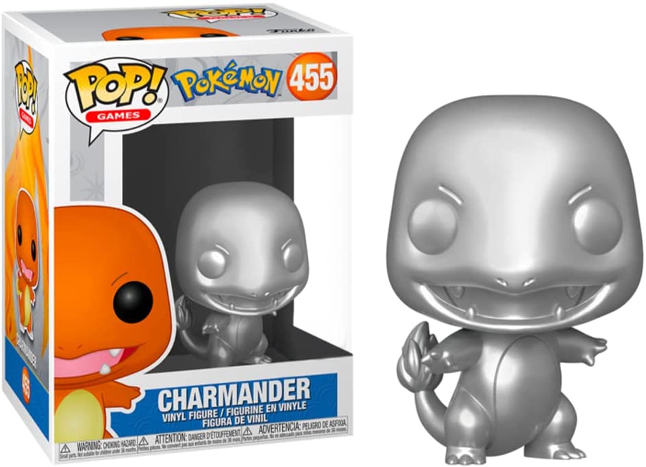 Funko POP! Pokemon Charmander (Metallic Silver)