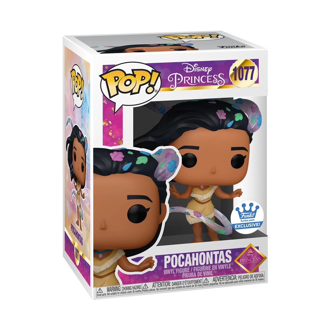 Funko POP! Princess Pocahontas with Leaves - Ultimate Princess Collection Funko Shop Exclusive