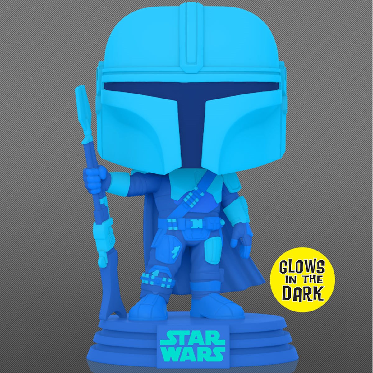 Funko POP! Star Wars The Mandalorian Hologram GITD EE Exclusive