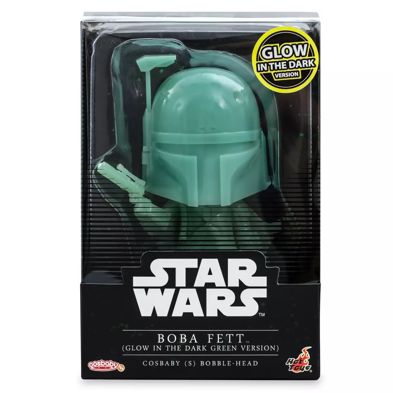 Hot Toys Star Wars Boba Fett GITD Green Cosbaby Bobble Head
