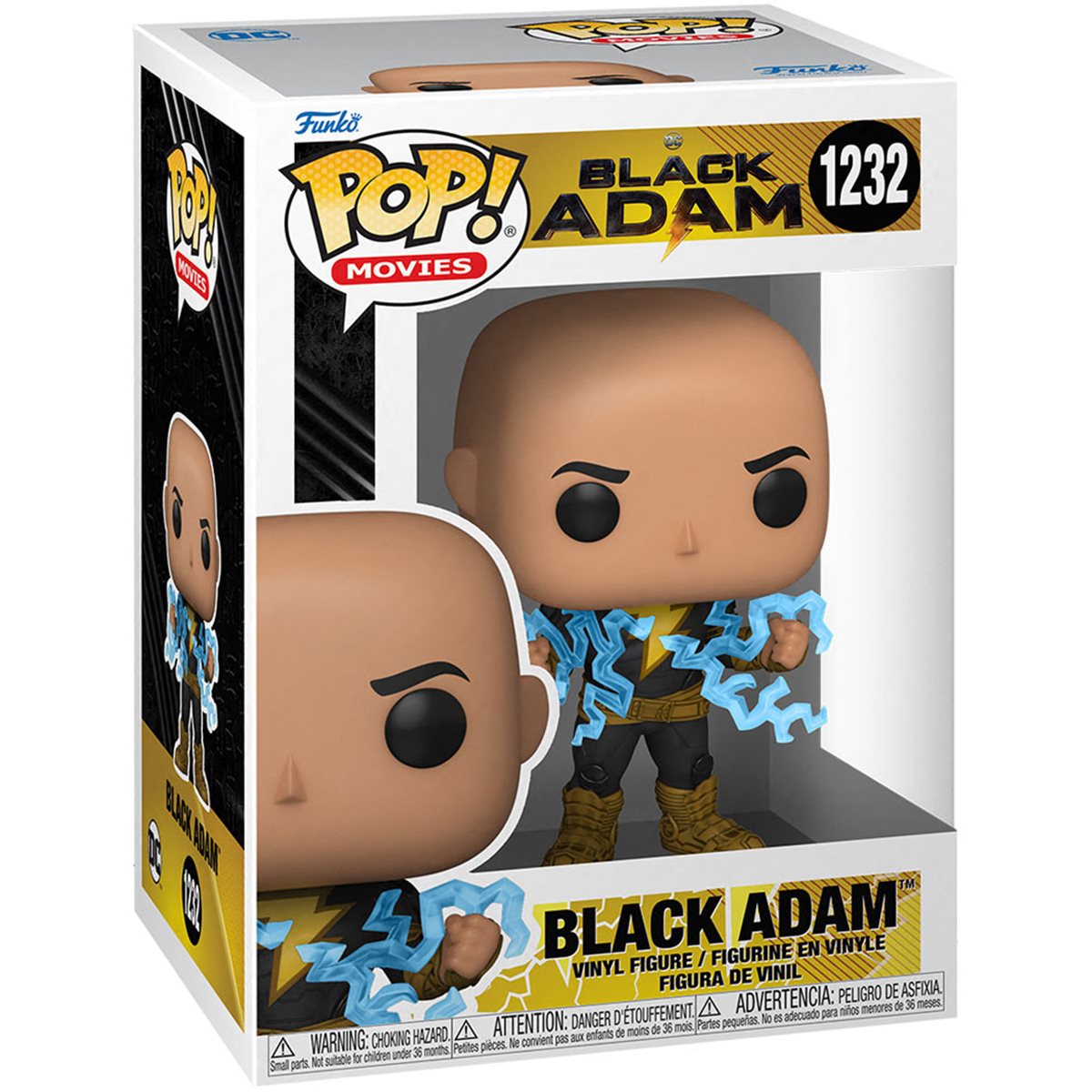 Funko POP! DC Black Adam - Black Adam (Lightning) Common