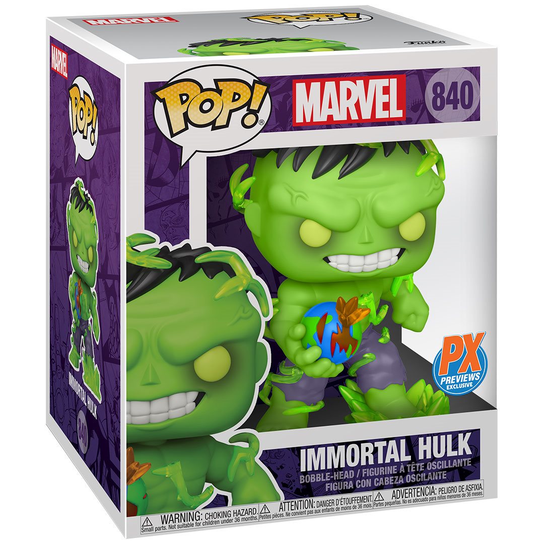 Funko POP! Marvel Heroes Immortal Hulk 6-inch PX Previews Exclusive - NOT MINT
