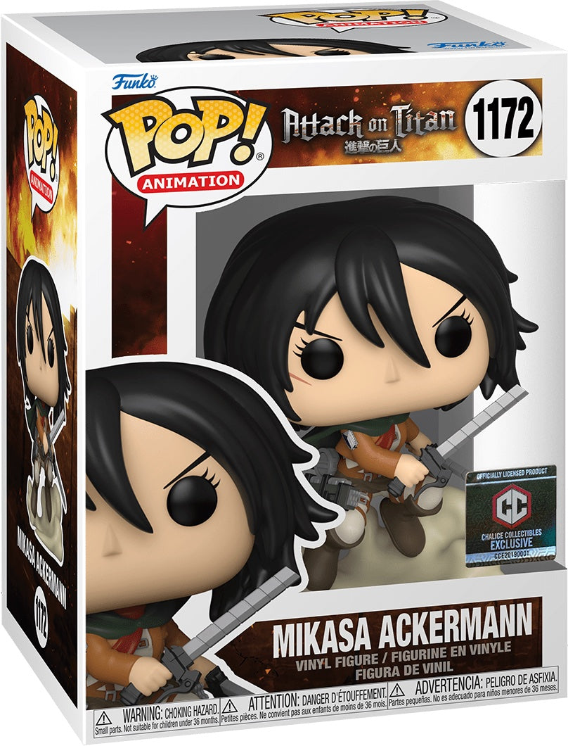 Funko POP! Attack on Titan Mikasa Ackermann Chalice Exclusive