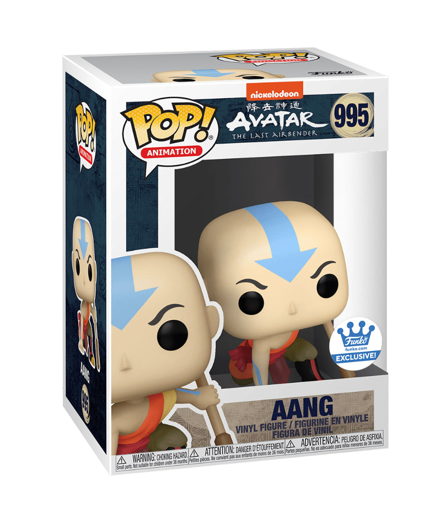 Funko POP! Avatar The Last Airbender - Aang Crouching Funko Shop Exclusive