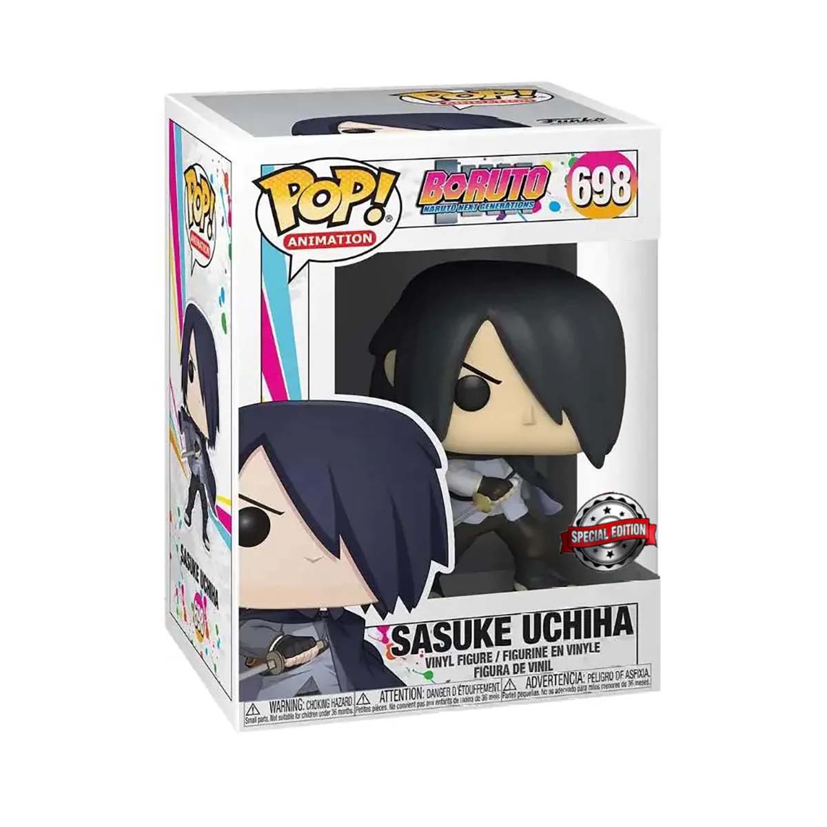 Funko POP! Boruto - Sasuke Uchiha (No Arm) Special Edition Exclusive