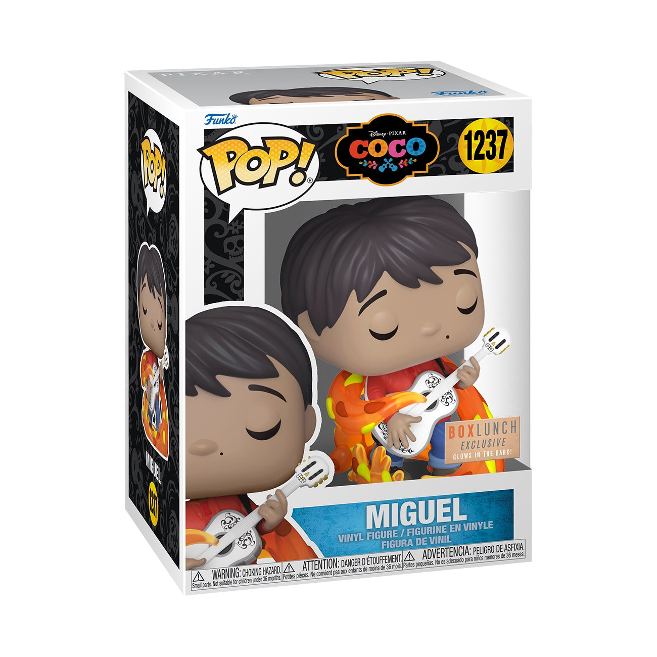 Funko POP! Disney Pixar Coco - Miguel GITD BoxLunch Exclusive