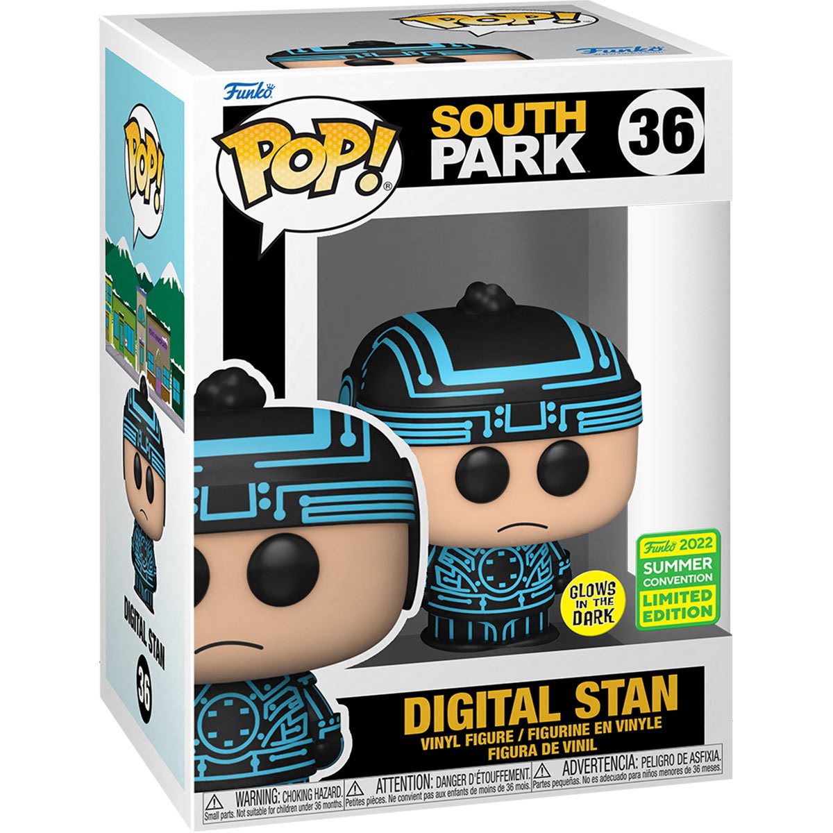 Funko POP! South Park - Digital Stan GITD SDCC 2022 Summer Convention Exclusive