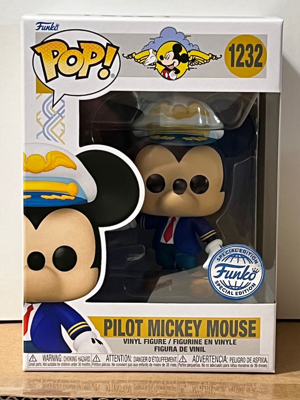 Funko POP! Disney Pilot Mickey Mouse D23 Exclusive Special Edition