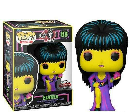 Funko POP! Elvira: Mistress of the Dark - Elvira Black Light Special Edition