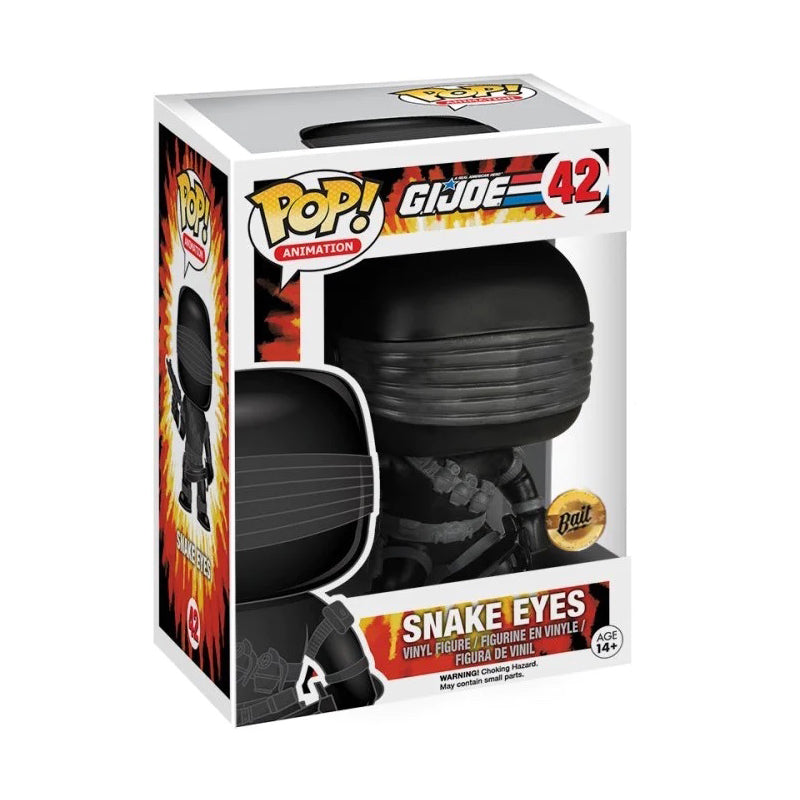 Funko POP! G.I. Joe Snake Eyes Bait Pre-release Sticker
