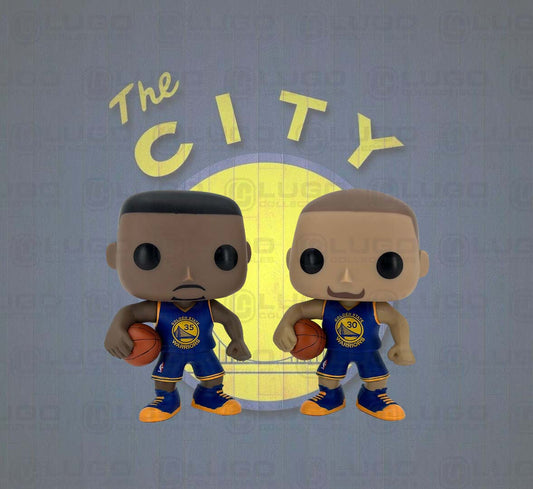 Funko POP! Sports NBA Kevin Durant & Stephen Curry 2-pack Asia Exclusive
