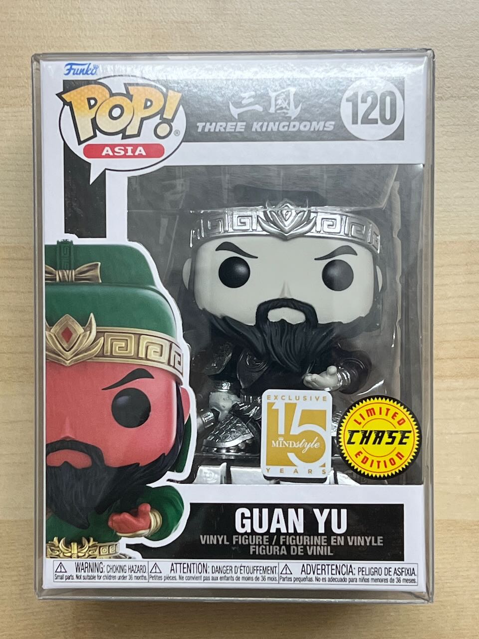 Funko POP! Asia Three Kingdoms Guan Yu Chase Exclusive