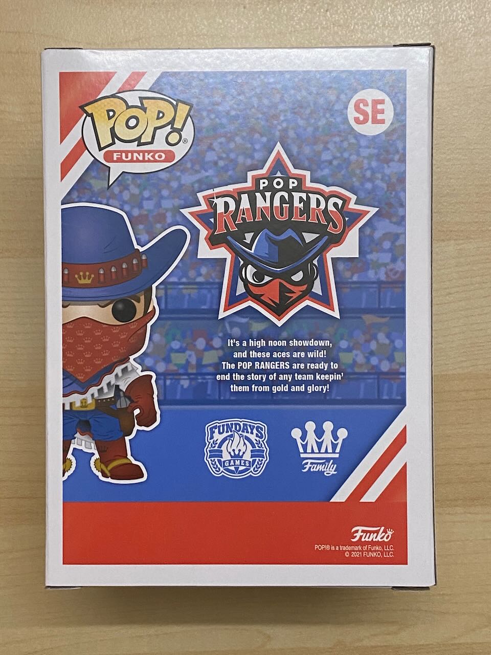 Funko POP! Pop Ranger Virtual Fundays 2021 Mascot Exclusive LE5000