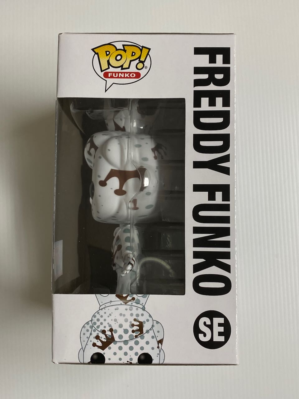 Funko POP! Freddy Funko Art Series White FUNDAYS 2021 Box of Fun LE2000