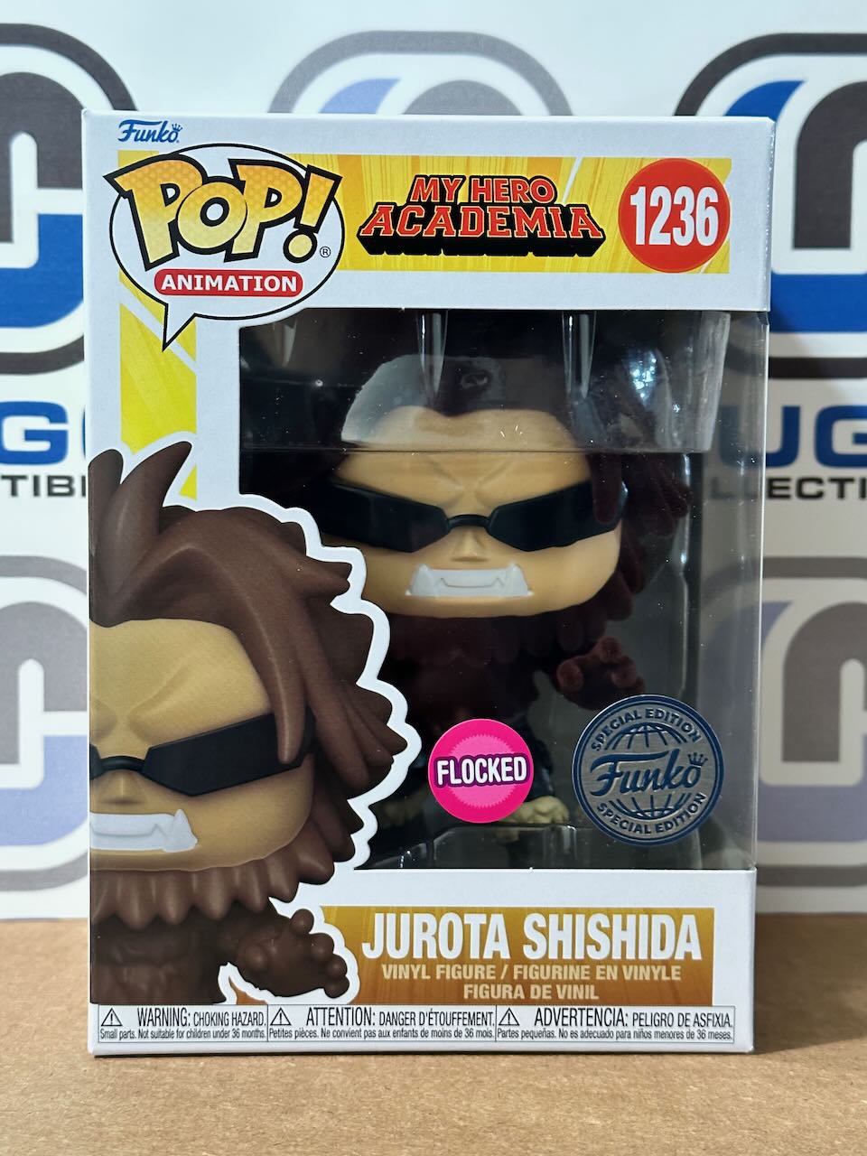 Funko POP! My Hero Academia - Jurota Shishida Flocked Special Edition