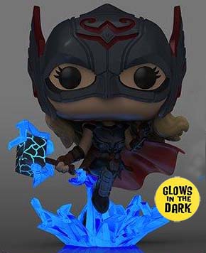 Funko POP! Marvel Thor: Love and Thunder - Mighty Thor (GITD) Exclusive