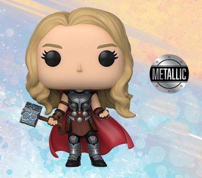 Funko POP! Love and Thunder - Mighty Thor (Metallic) Special Edition