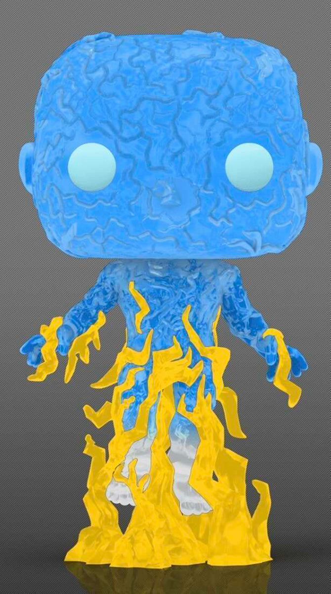 Funko POP! Spider-man NWH: Electro GITD Marvel Collector Corps Exclusive - NOT MINT