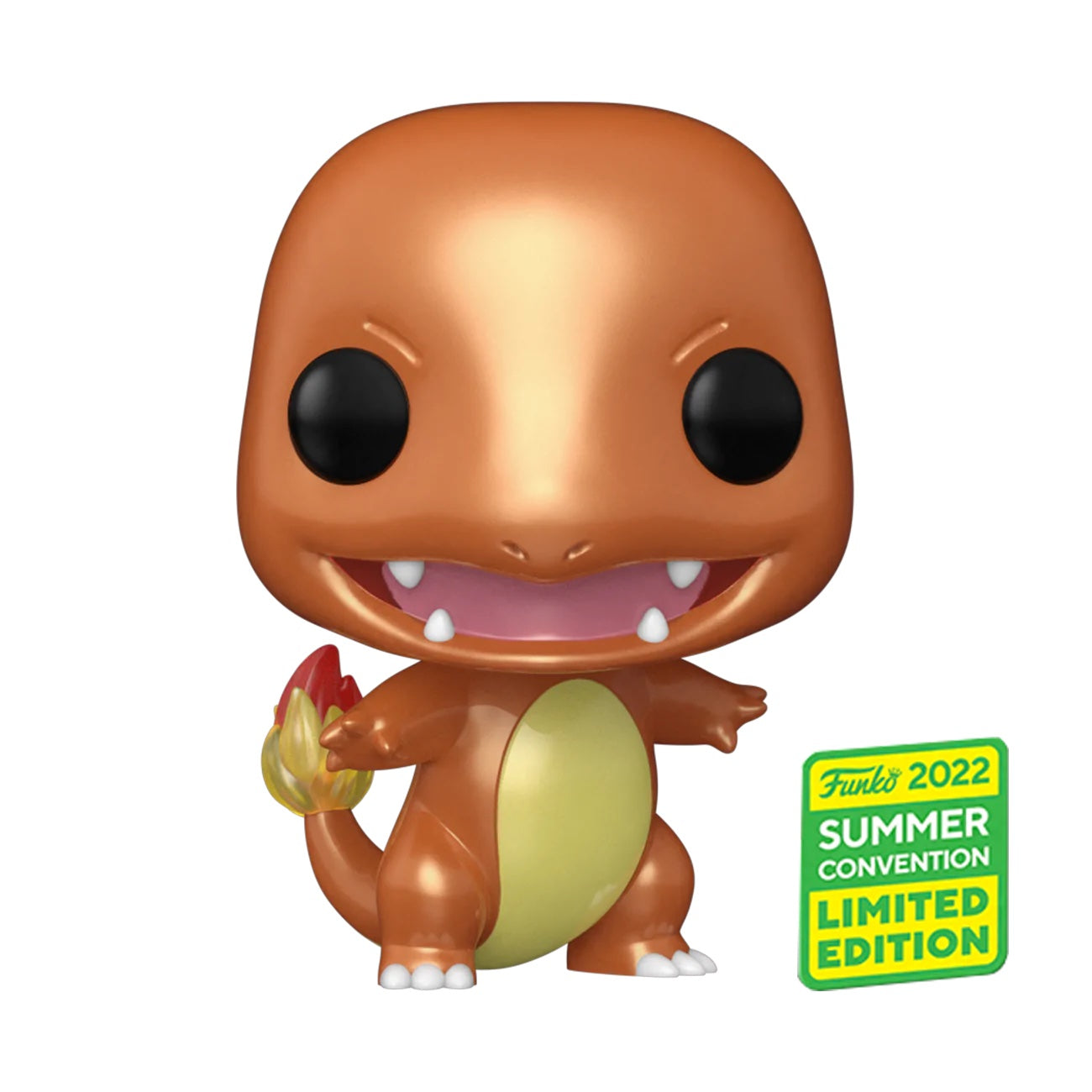 Funko POP! Games Pokemon Charmander (Metallic) SDCC 2022 Summer Convention Exclusive