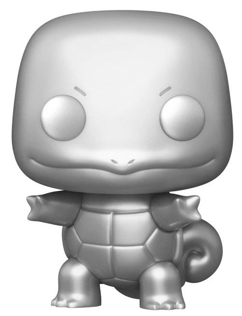 Funko POP! Pokemon Squirtle (Metallic Silver)