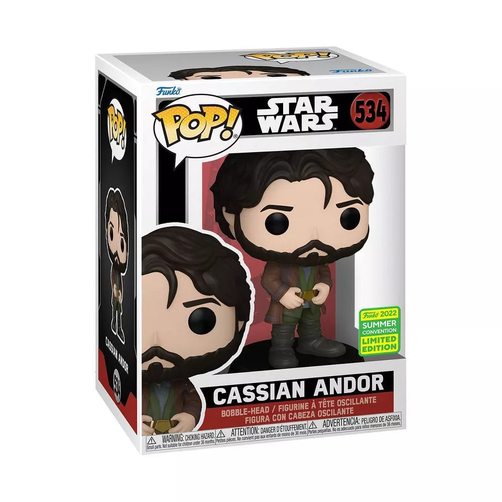 Funko POP! Star Wars Cassian Andor 2022 Summer Convention Exclusive