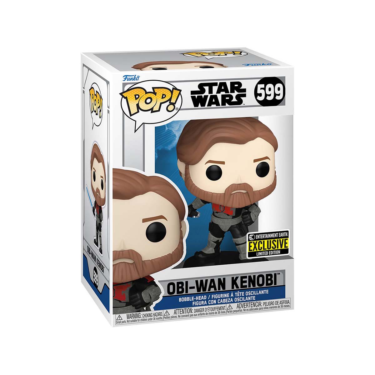 Funko POP! The Clone Wars Obi-Wan Kenobi Mandalorian Armor EE Exclusive