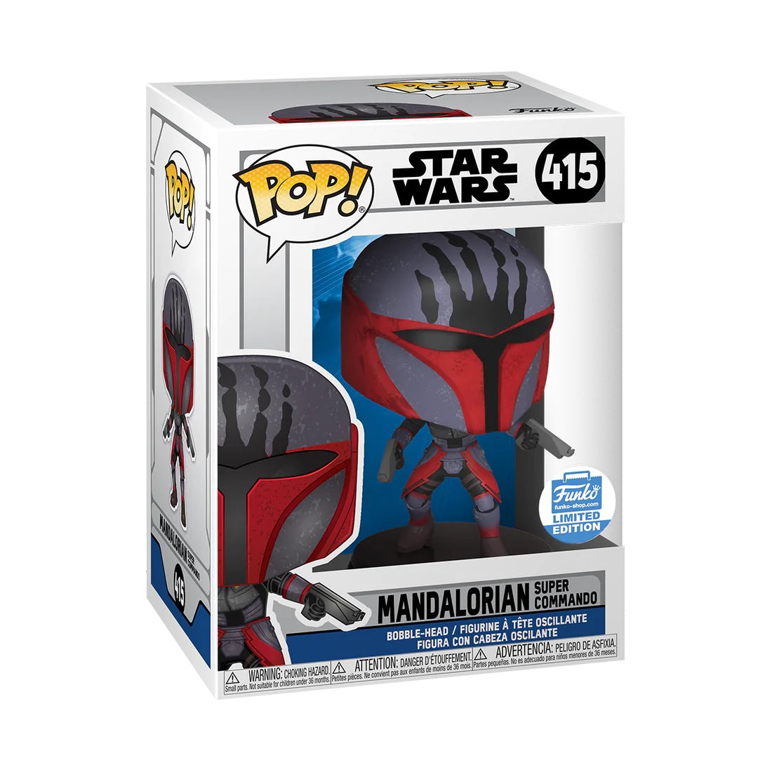 Funko POP! Star Wars Mandalorian Super Commando Funko Shop Exclusive