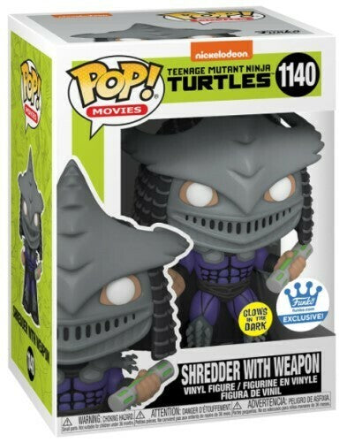 Funko POP! TMNT Shredder with Weapon GITD Funko Shop Exclusive