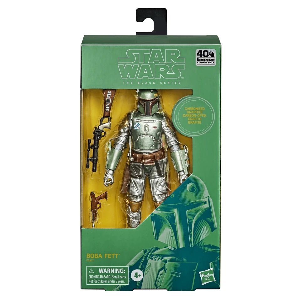 Hasbro Star Wars The Black Series Carbonized Boba Fett