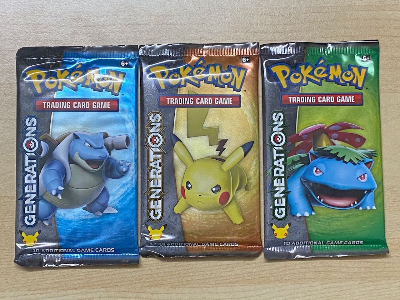 Pokemon Generations Anniversary Sealed Booster Pack - Random – Lugo Collectibles